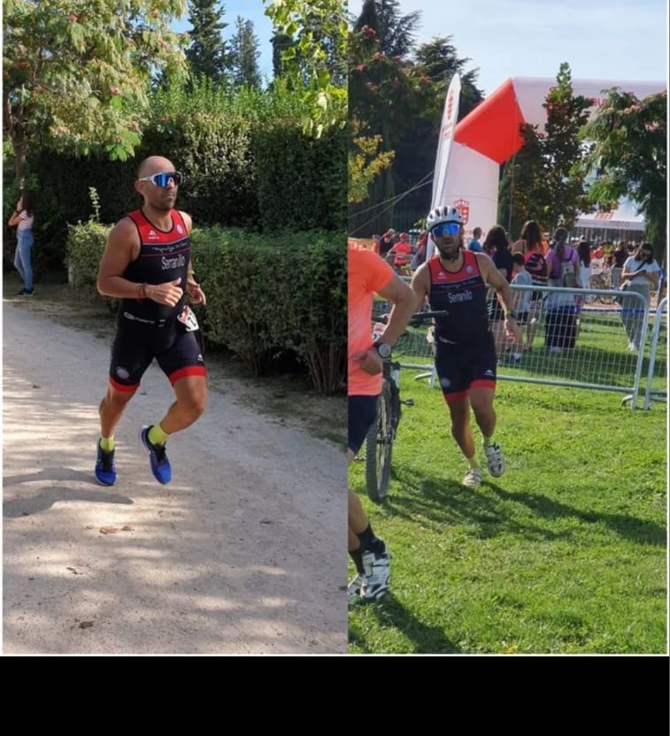 Javier en competición