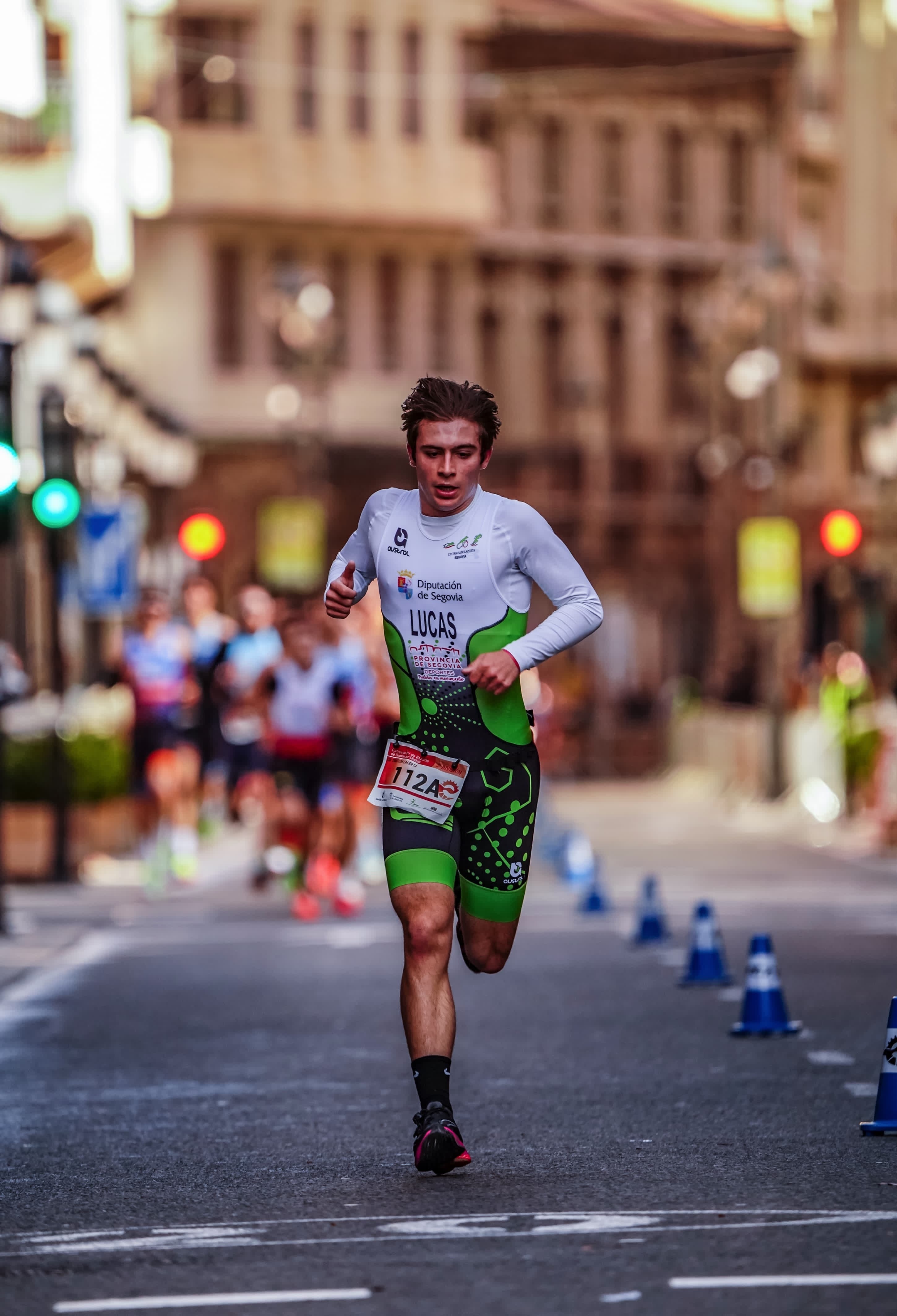 Lucas en competición